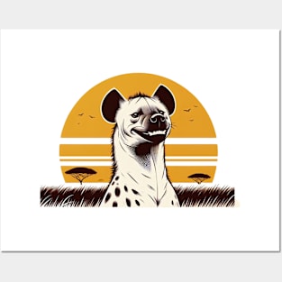 Hapiness hyena Posters and Art